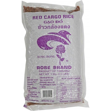 Roter Reis; rohe Körner in einer … – Buy image – 10059109